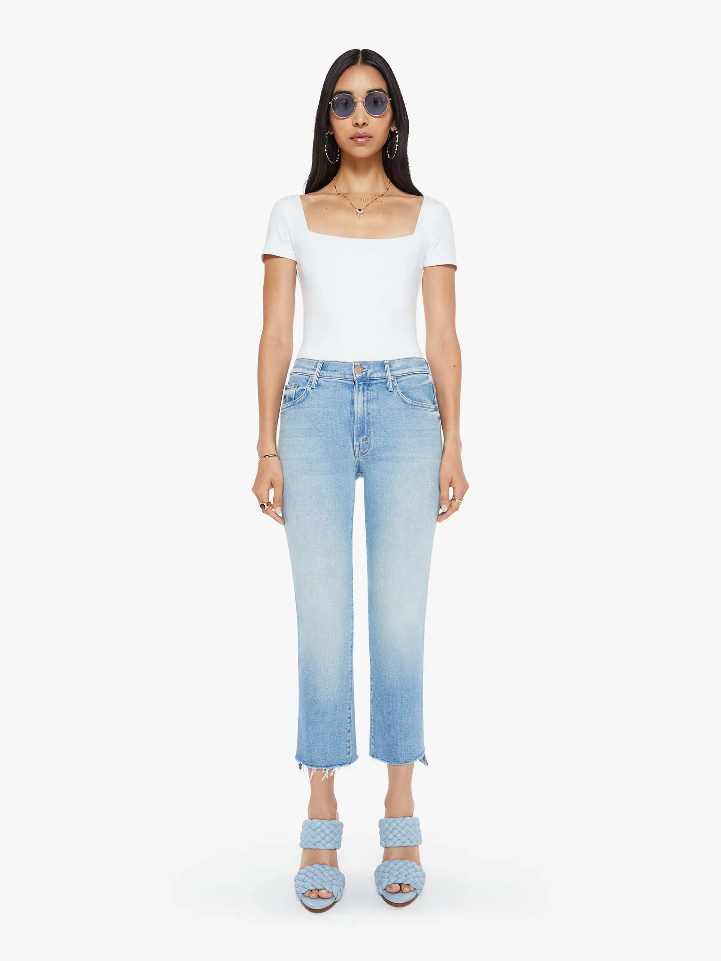 The Insider Crop Step Fray