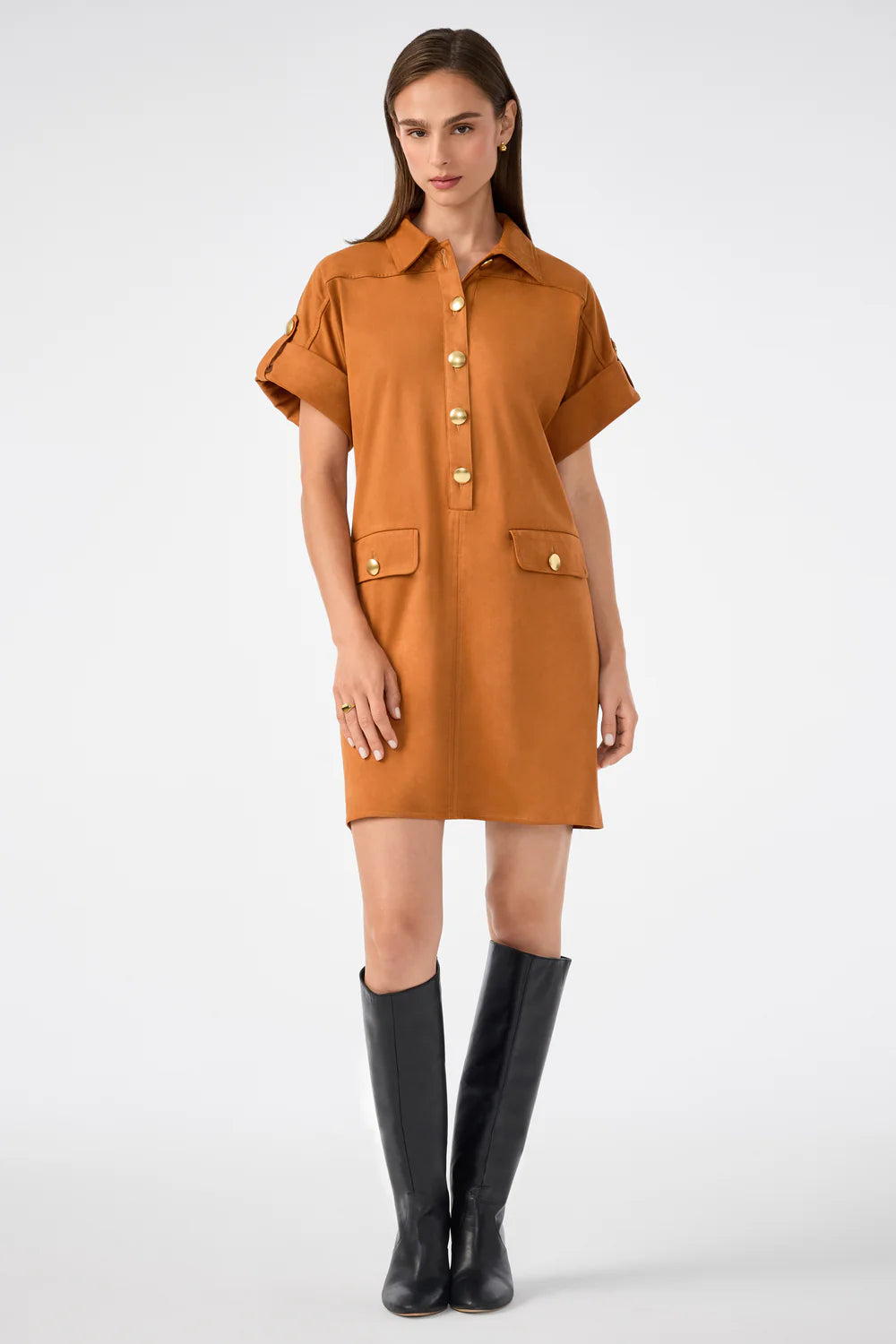 Sequoia Suede Mini Dress