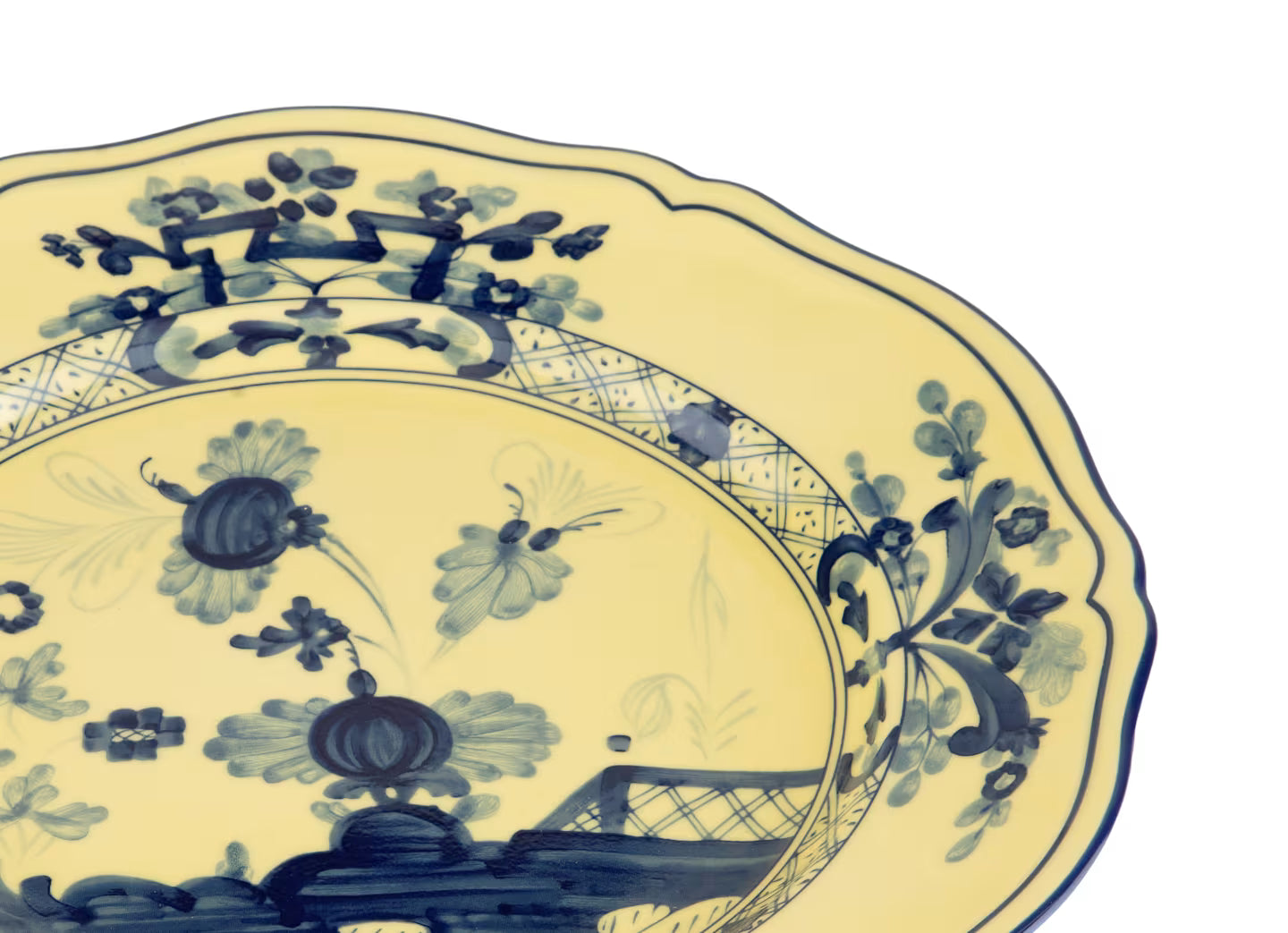 Ginori Dinner Plate - Oriente Italiano - Citrino