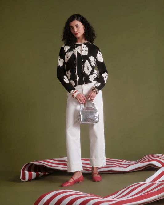 Darling Floating Floral Cardigan