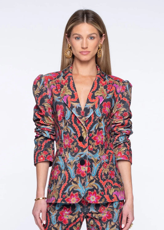 Elizabeth James - Elizabeth Blazer in Damask