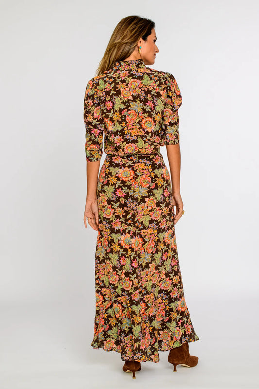 The Ruthie Top in Wallflower Brown