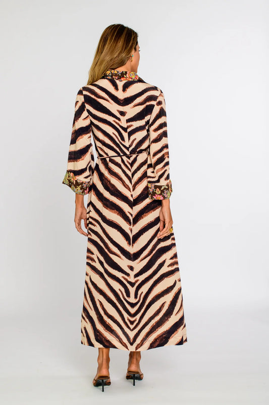 The Talia Dress in Zebra