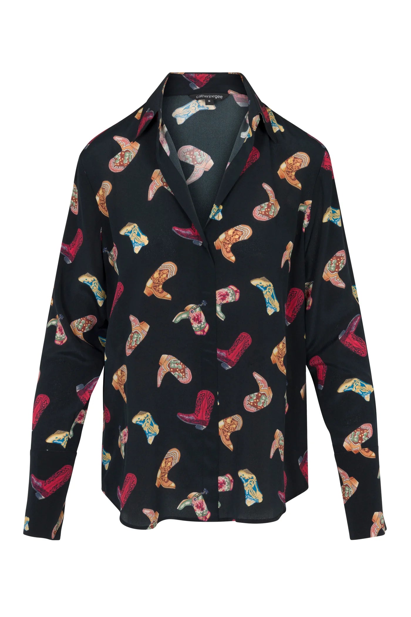 Silk Top - Boots