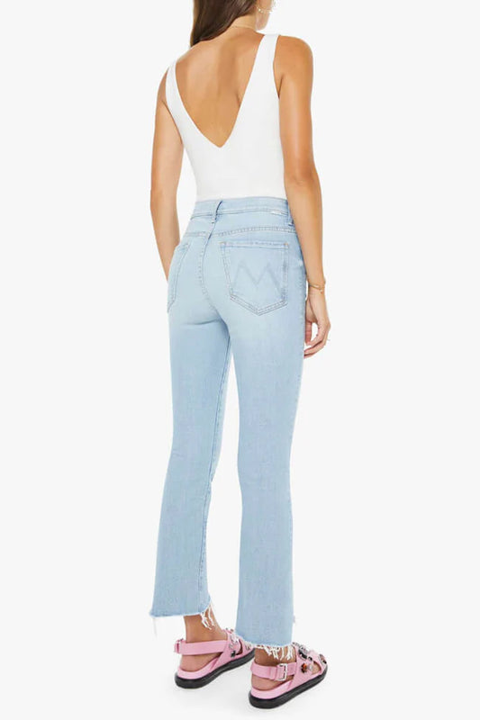 Mother Denim The Insider Crop Step Fray - You’re My Favorite wash
