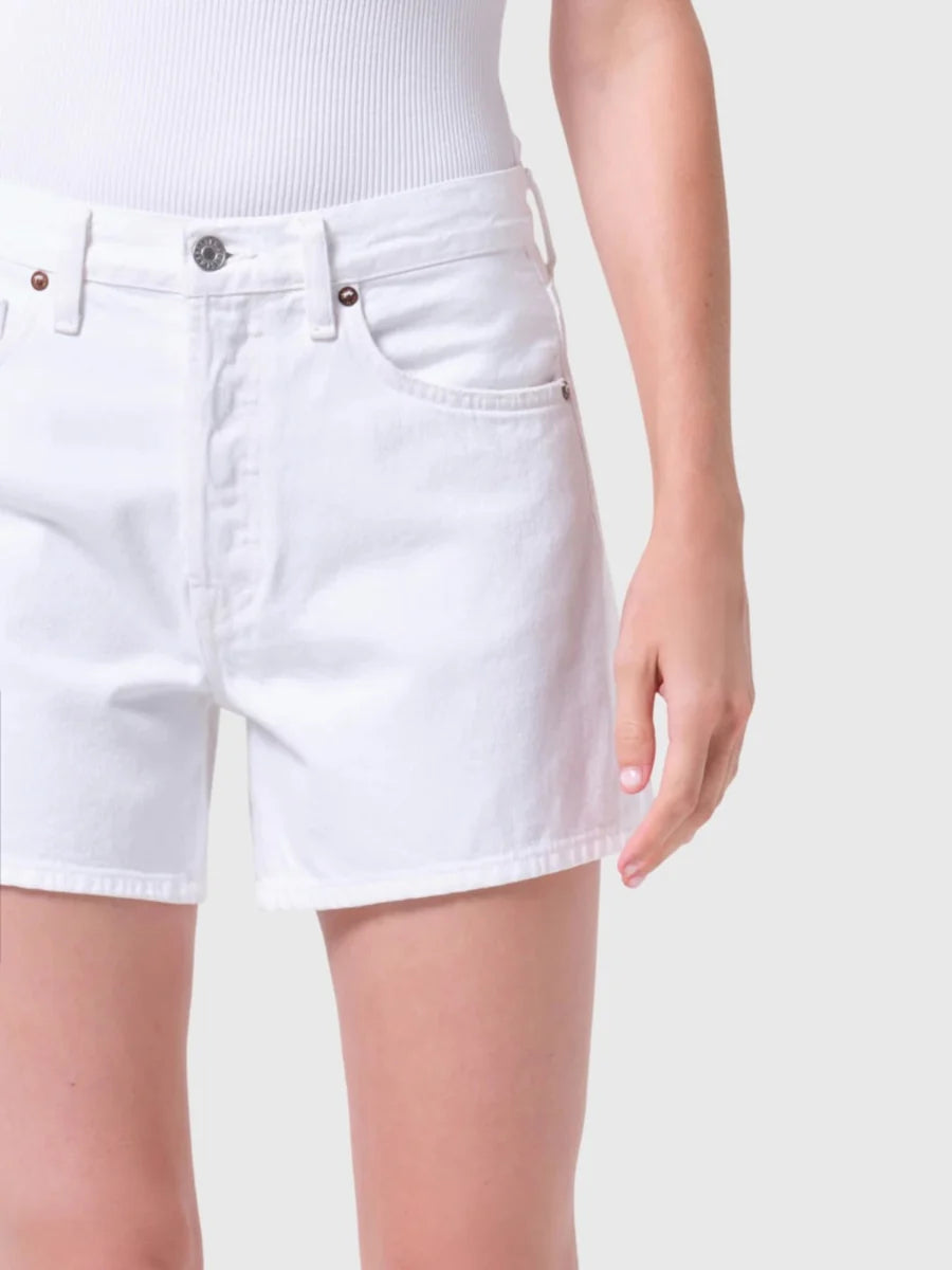Agolde Parker Long Short - Marshmallow
