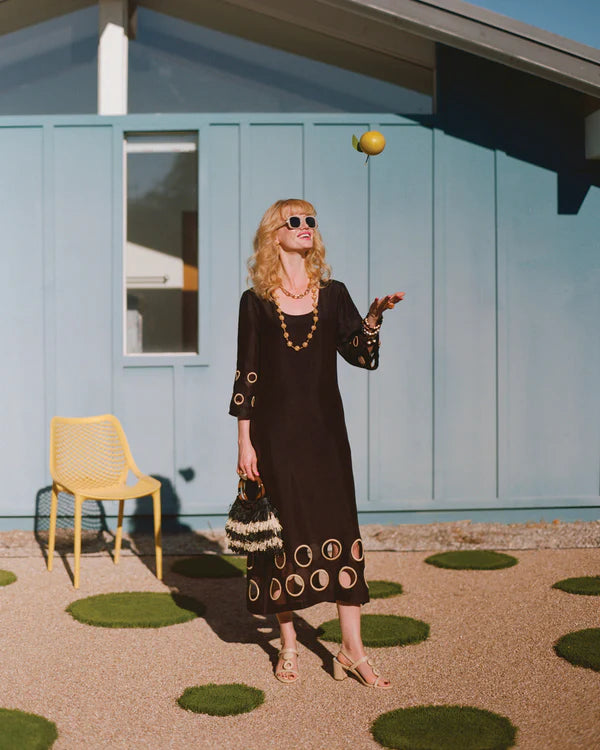 FRANCES VALENTINE Faye Cut Out Maxi Dress – The Containery