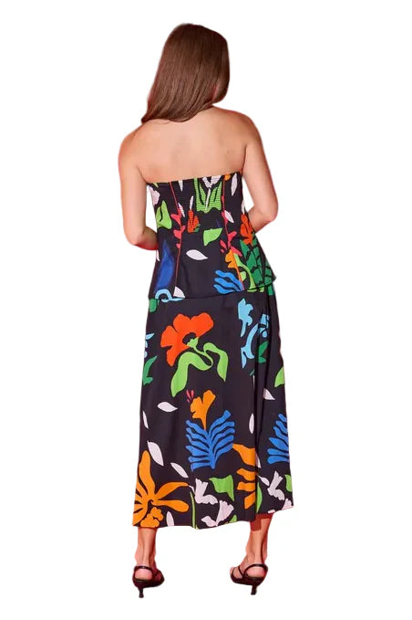Alden Adair - Brooks Dress in Black Majorelle