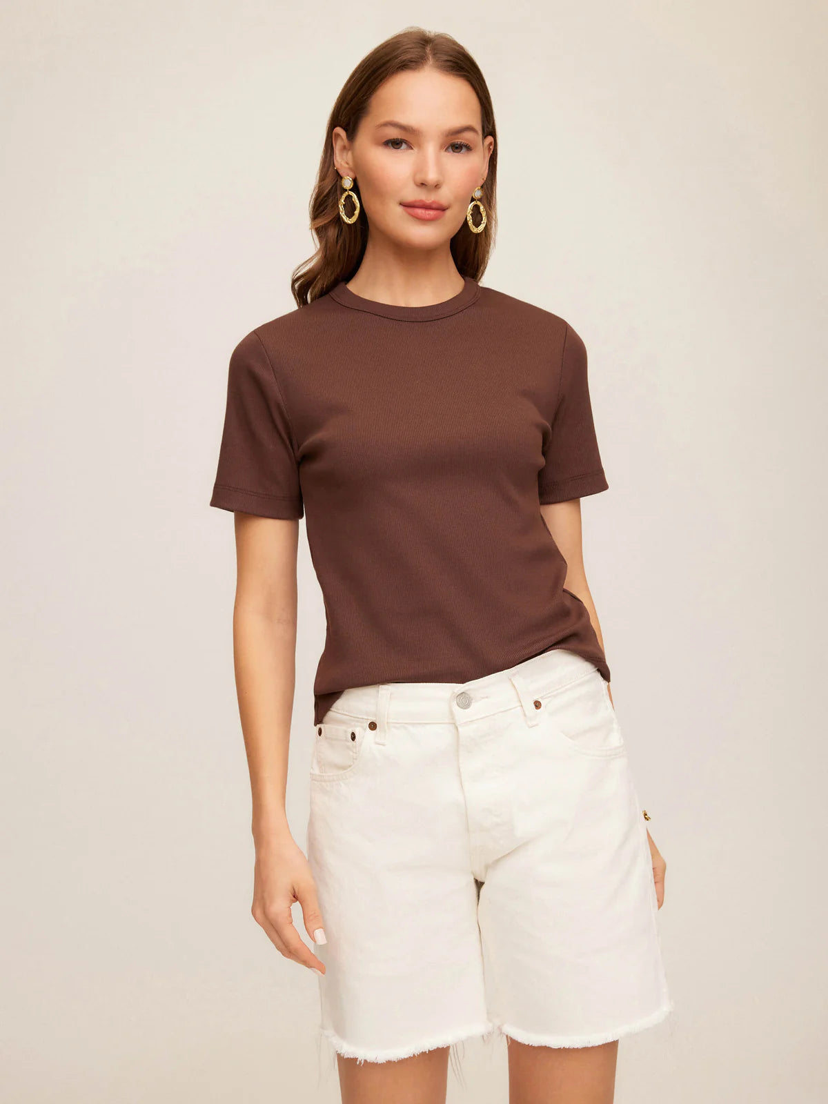 Fifteen Twenty Mandy Short Sleeve Top