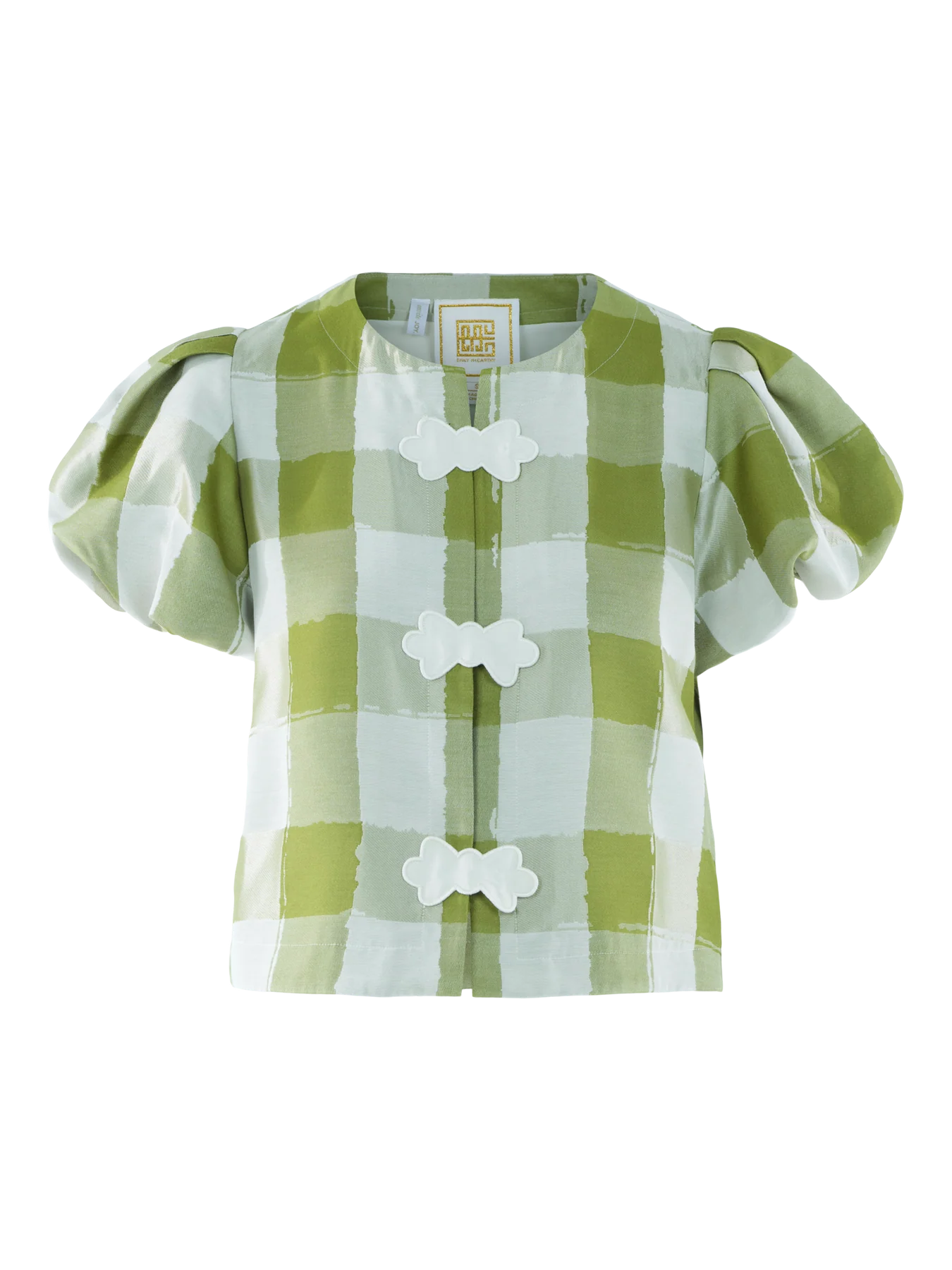 Emily McCarthy Isabella Top - Gingham