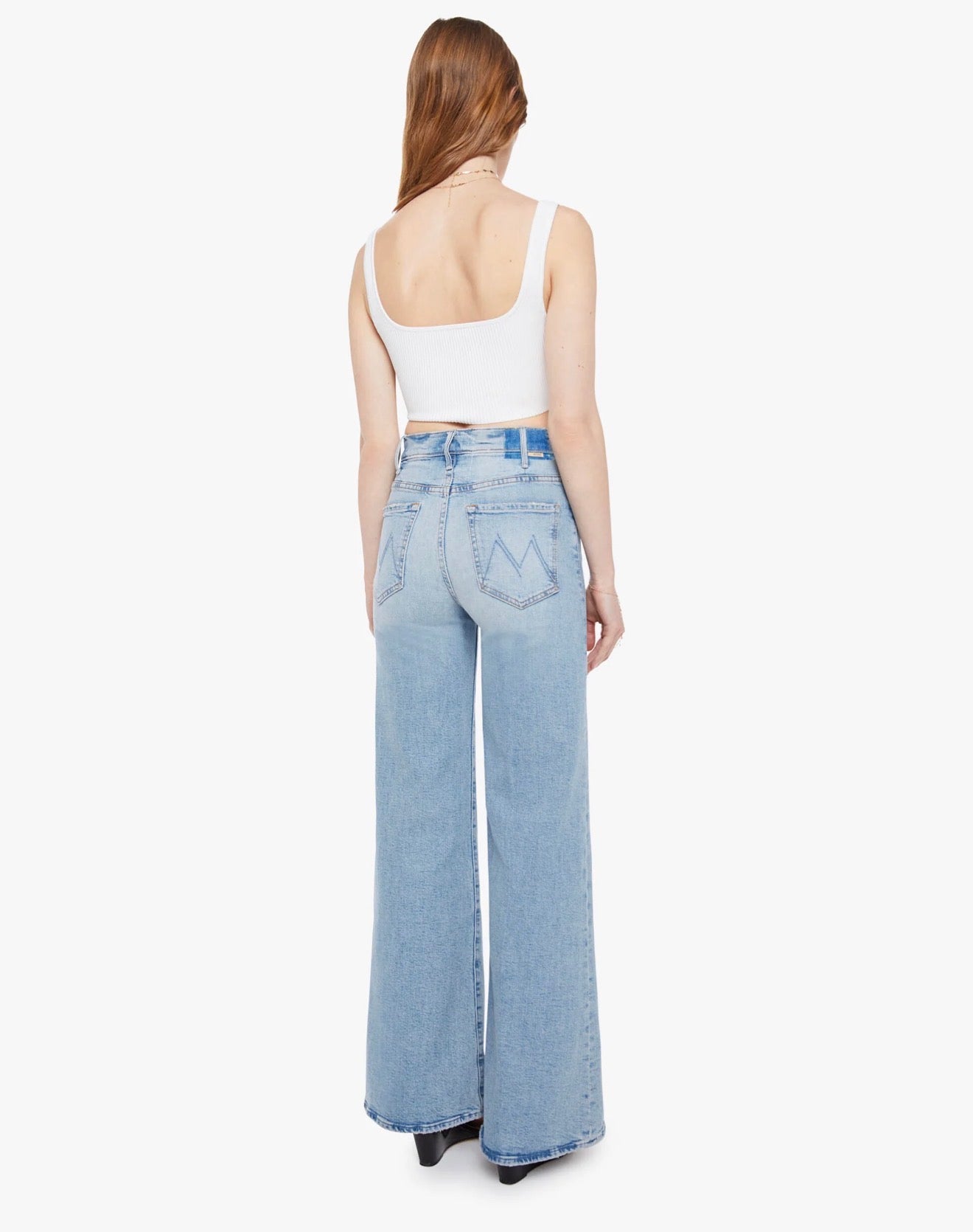 MOTHER DENIM Hustler Roller Sneak - I Confess