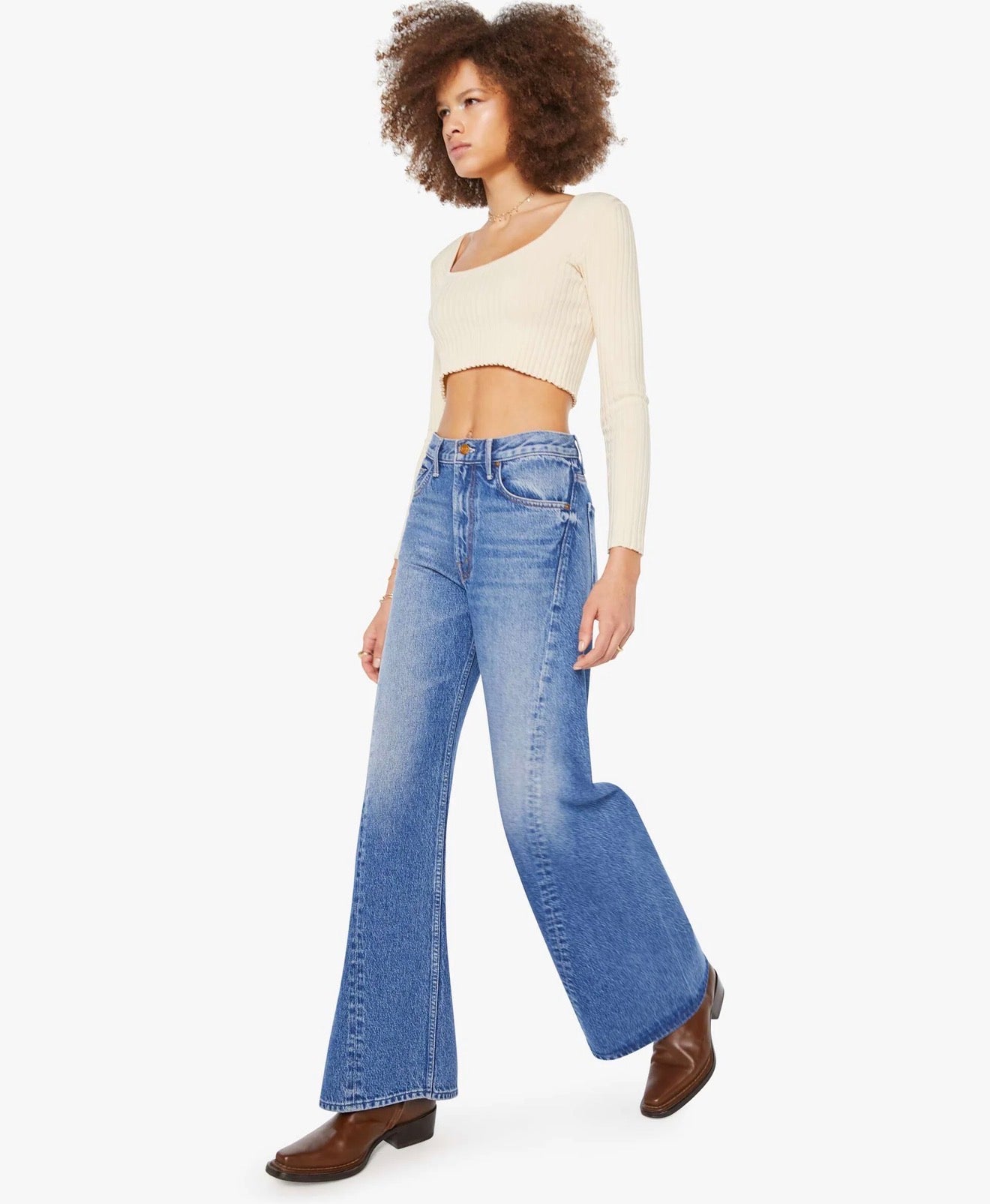 MOTHER DENIM SNACKS! The Lemon Twist - Rolling In The Dough