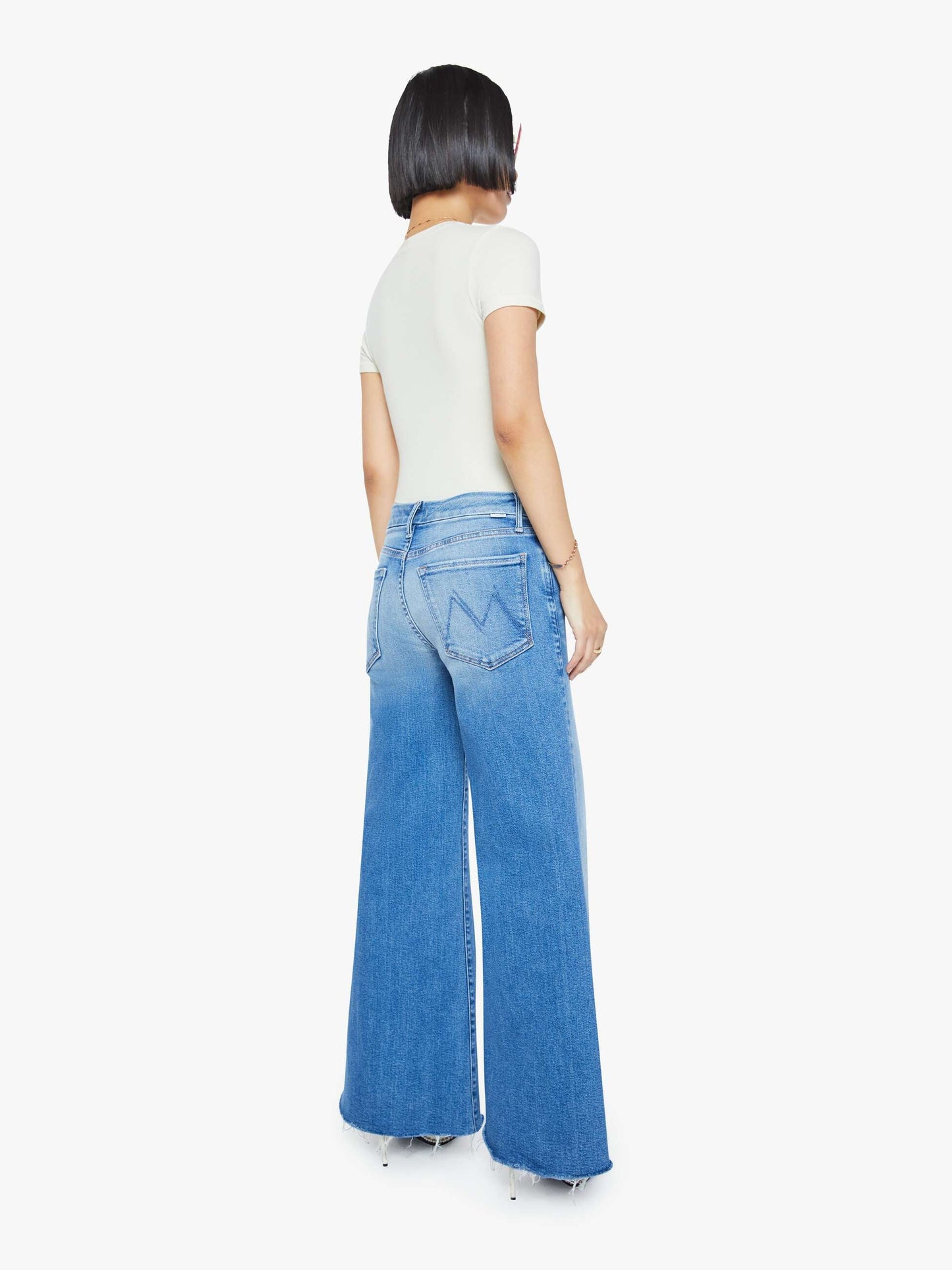 Lil' Petite Roller Fray Jeans