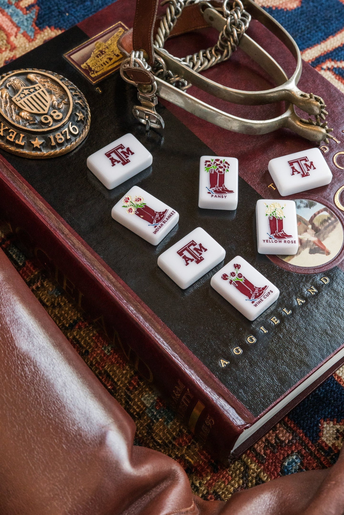 Texas A&M Mahjong Tiles