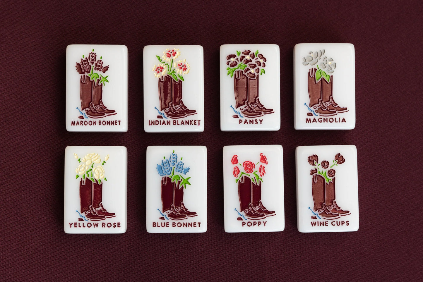 Texas A&M Mahjong Tiles