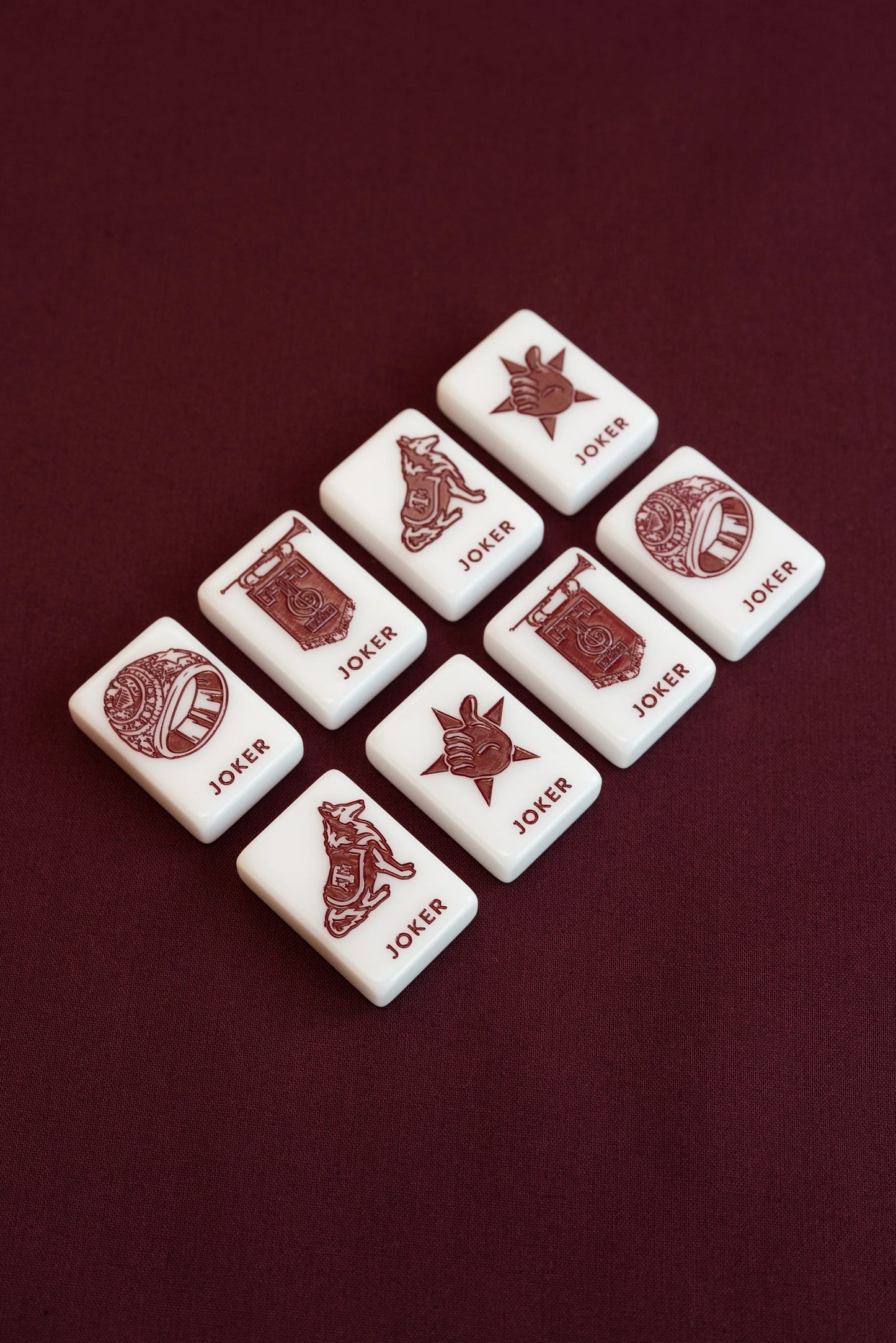 Texas A&M Mahjong Tiles