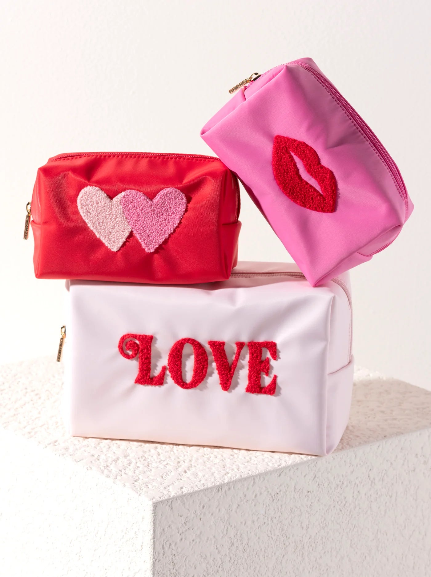 Shiraleah Cara "Love" Cosmetic Pouch