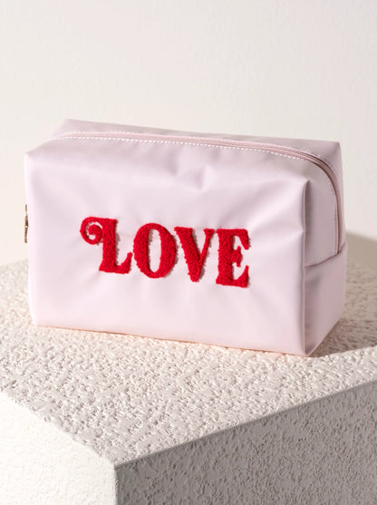 Shiraleah Cara "Love" Cosmetic Pouch