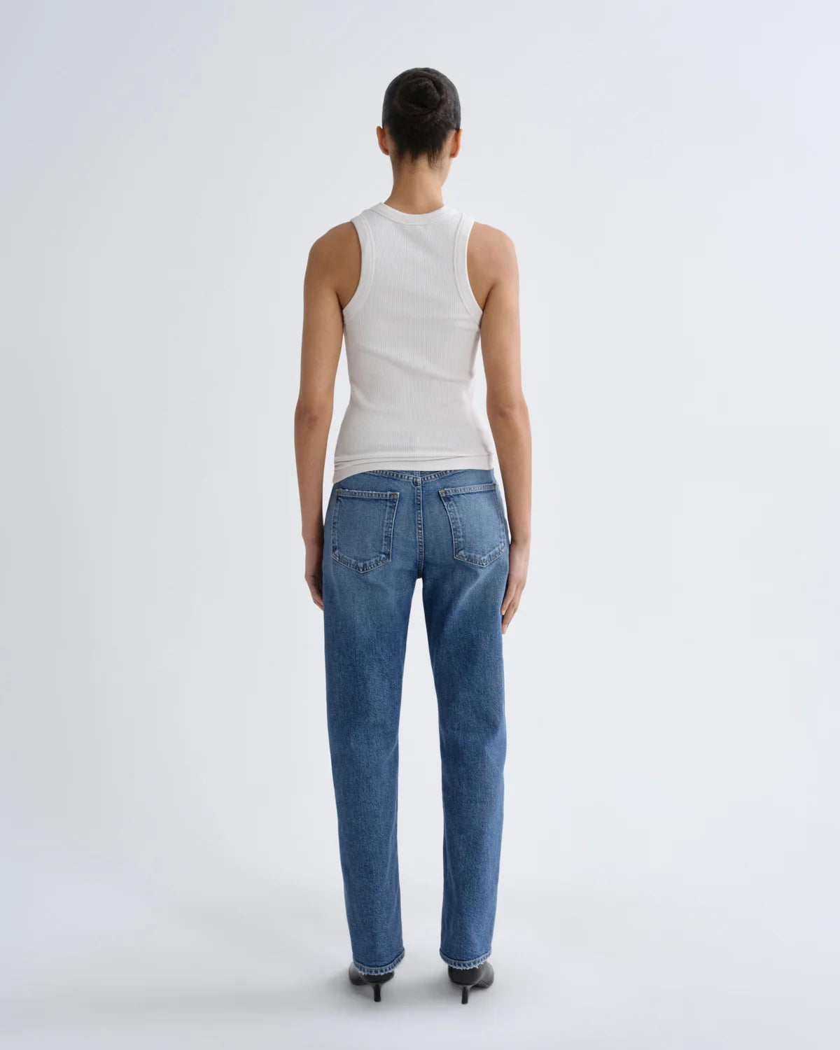 AGOLDE LANA JEAN (COMFORT STRETCH) in Waive