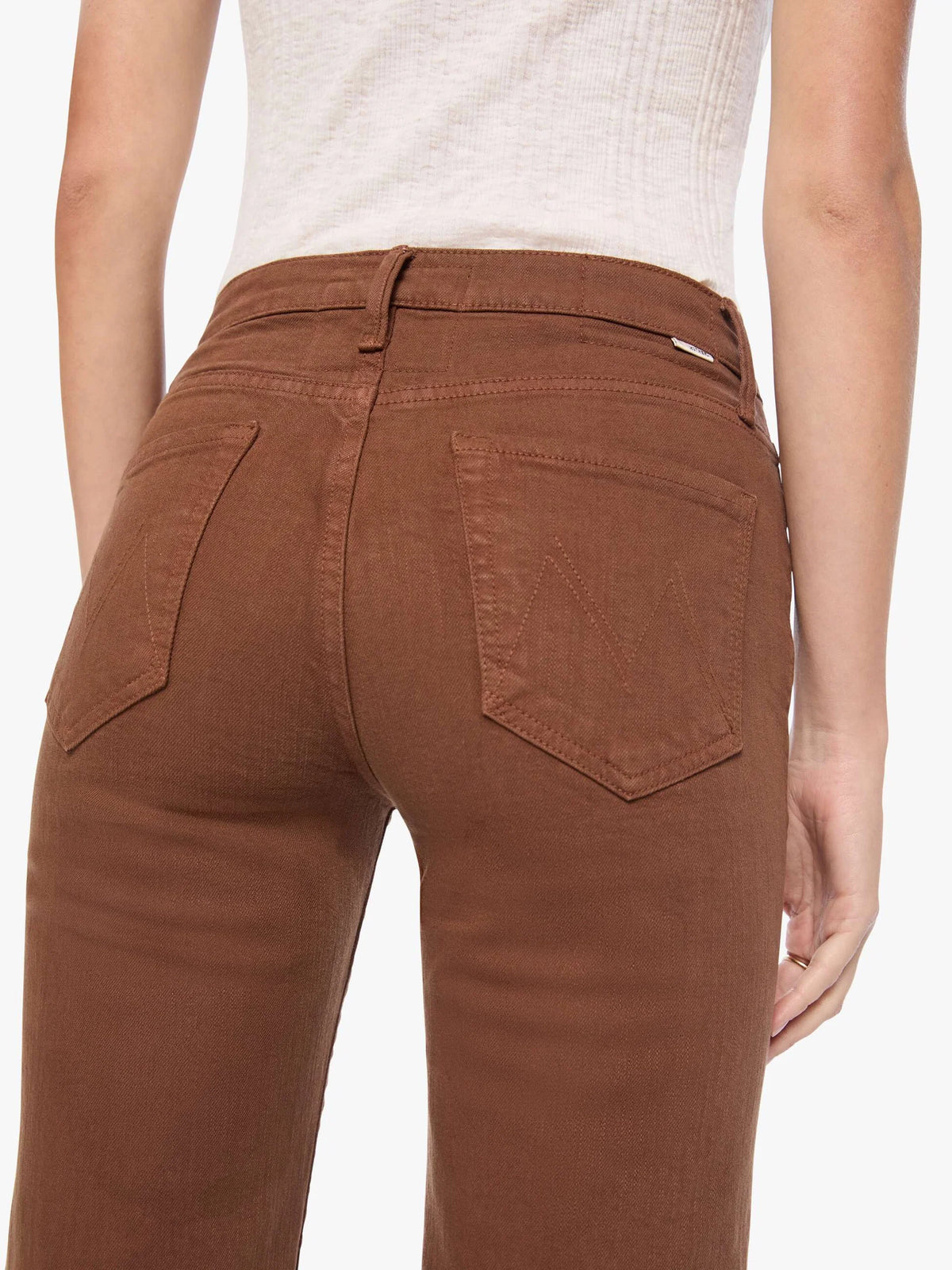 Mother Denim Kick-It Bison