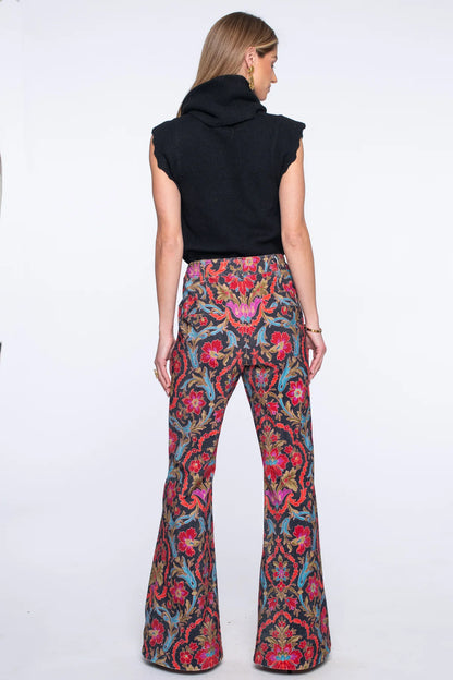 Elizabeth James - Charlie Trouser in Damask