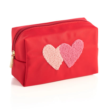 Shiraleah Cara "Hearts" Cosmetic Pouch