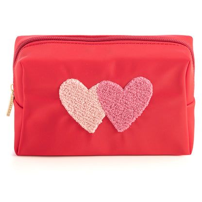 Shiraleah Cara "Hearts" Cosmetic Pouch