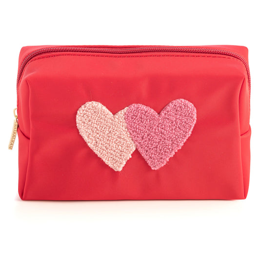 Shiraleah Cara "Hearts" Cosmetic Pouch