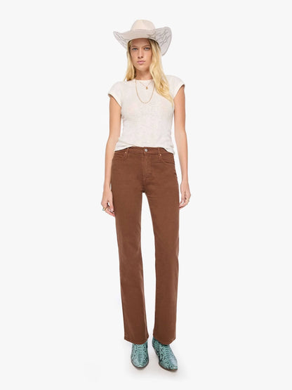 Mother Denim Kick-It Bison