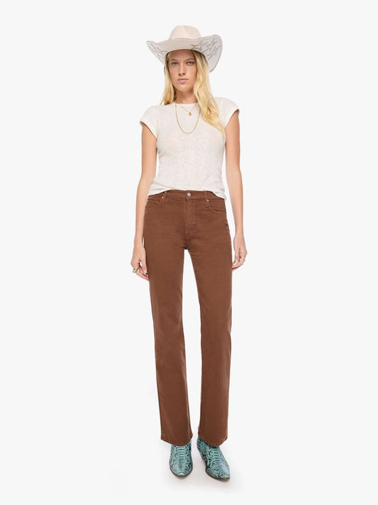 Mother Denim Kick-It Bison