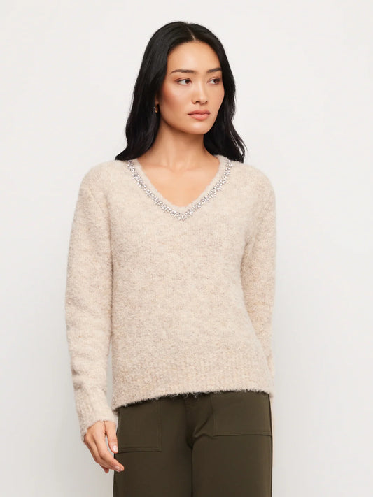 Fifteen Twenty - Embellished Sweater