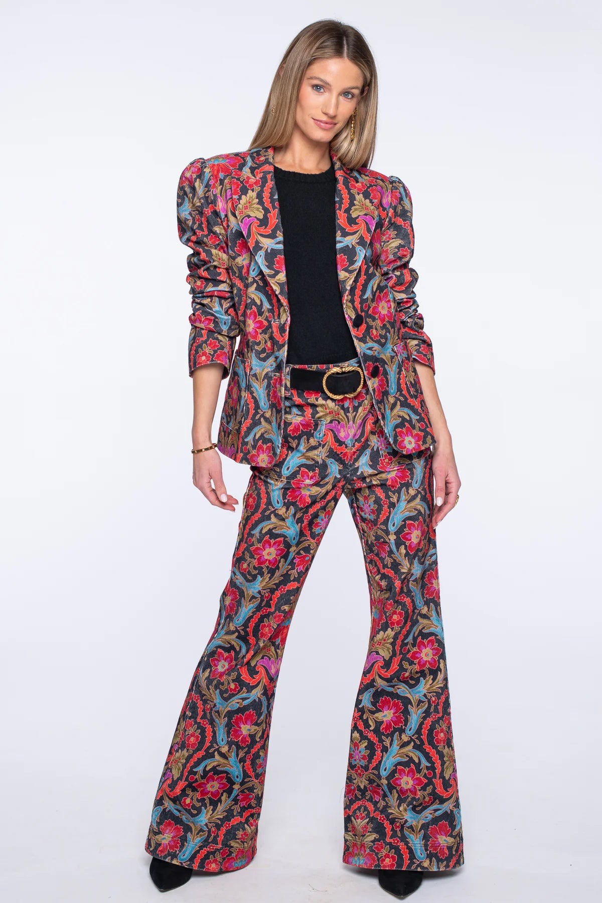Elizabeth James - Elizabeth Blazer in Damask