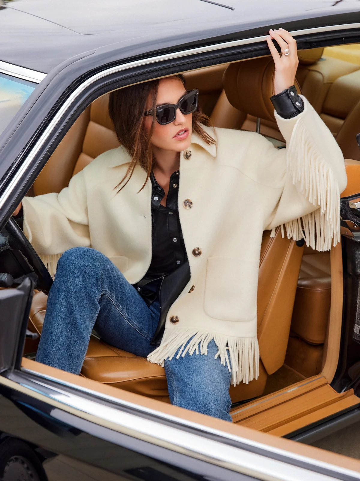 Fifteen Twenty - YARA FRINGE JACKET