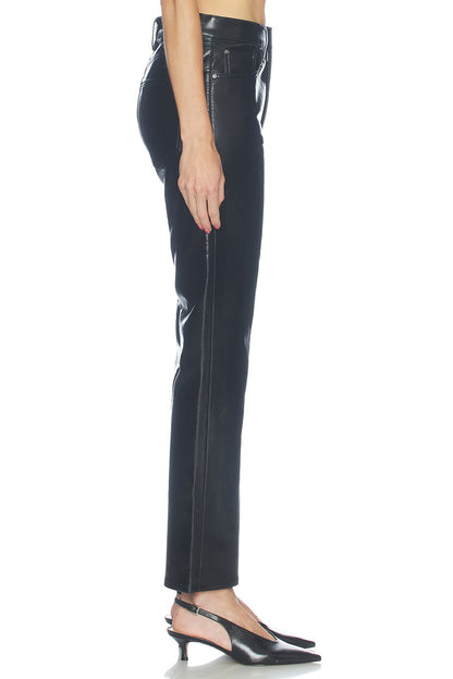 AGOLDE LANA JEAN (RECYCLED LEATHER)