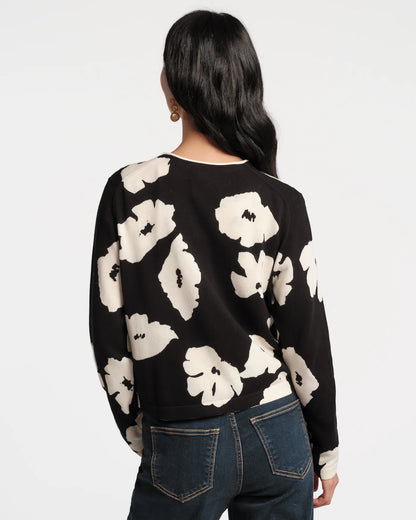 Darling Floating Floral Cardigan