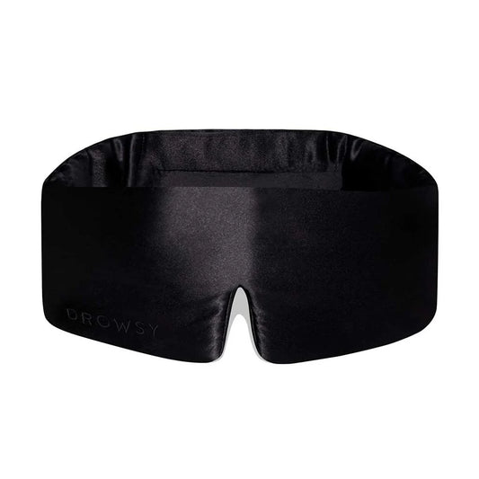Black Jade Silk Sleep Eye Mask