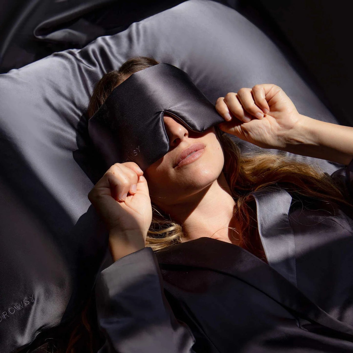 Moonlight Shadow Silk Sleep Eye Mask