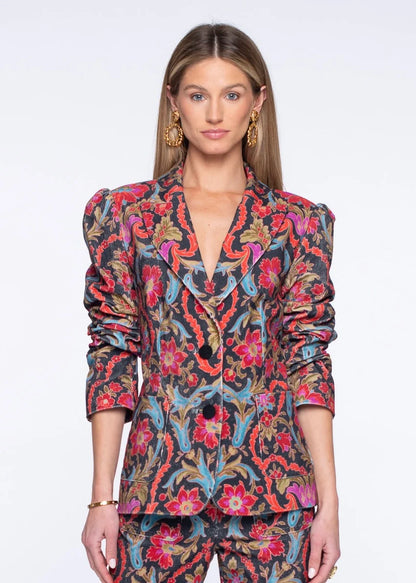 Elizabeth James - Elizabeth Blazer in Damask