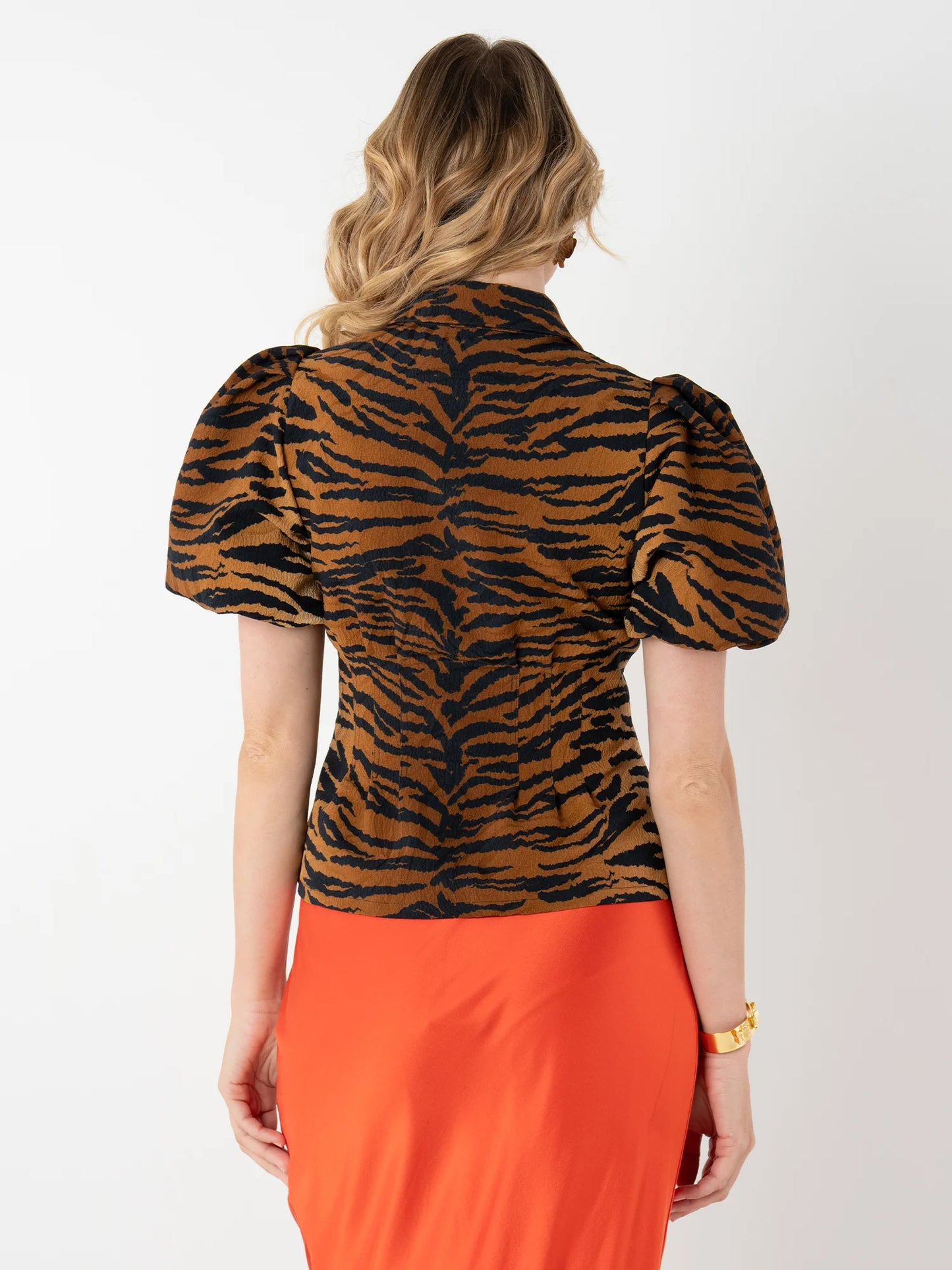 Britt Tiger Jacquard Top