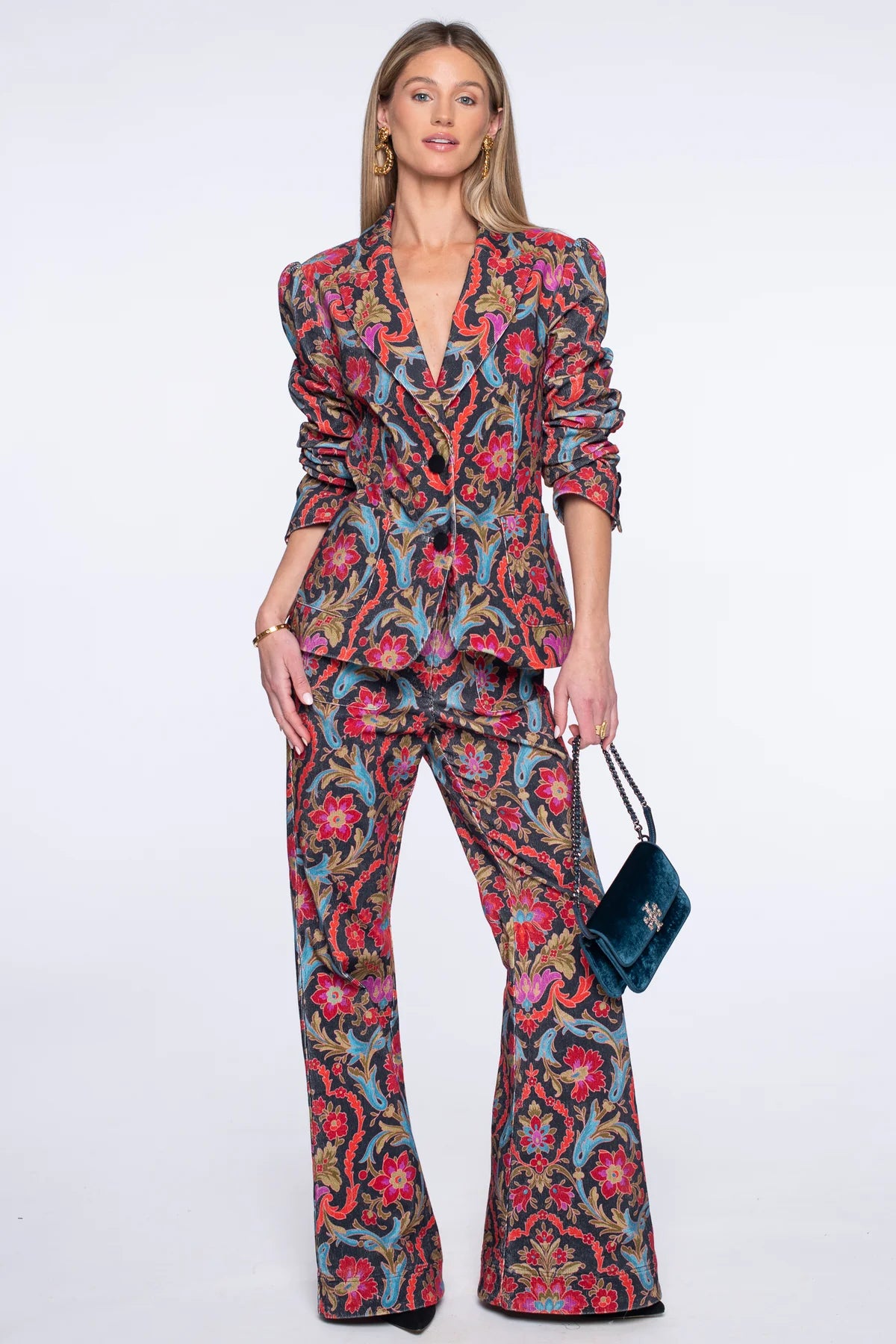 Elizabeth James - Charlie Trouser in Damask