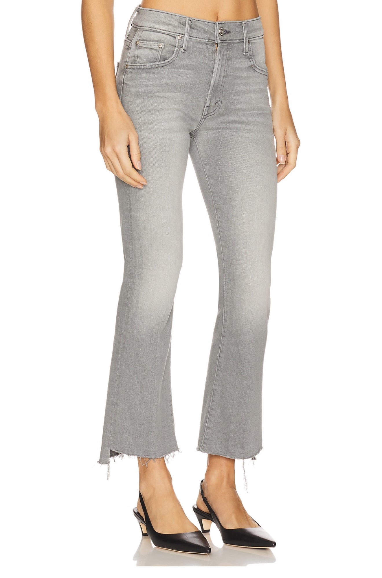 Insider Crop Step Fray