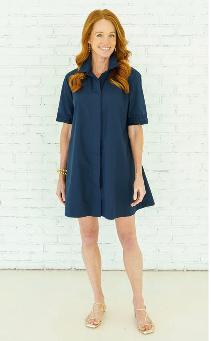 Penny Dress in Navy