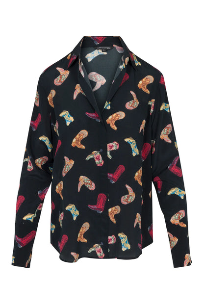 Silk Top - Boots