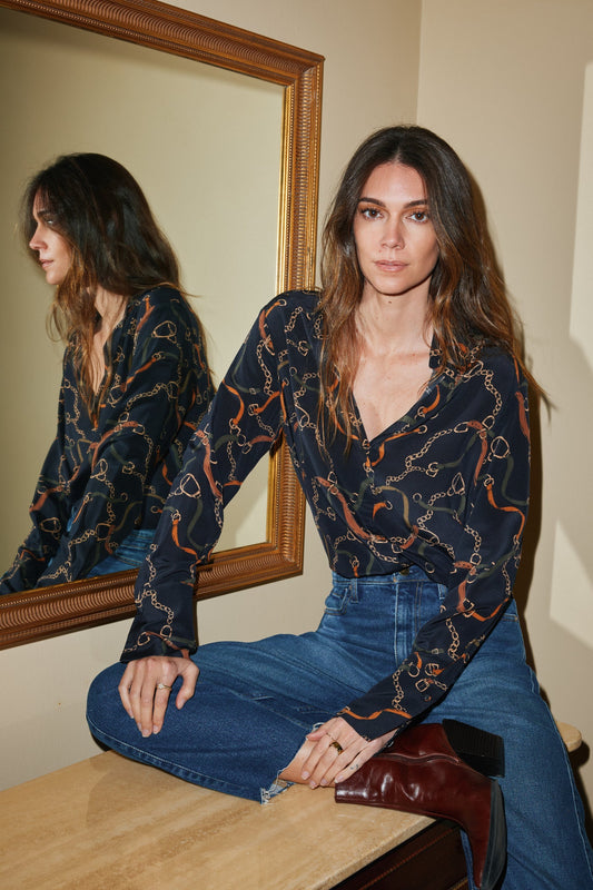 Silk Top - Wellington