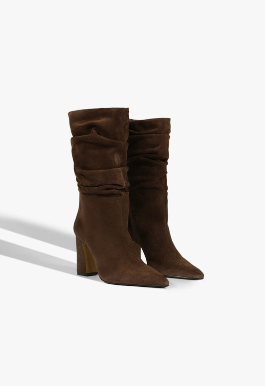 Harriet suede boot - root brown