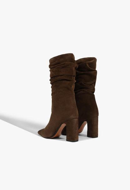 Harriet suede boot - root brown