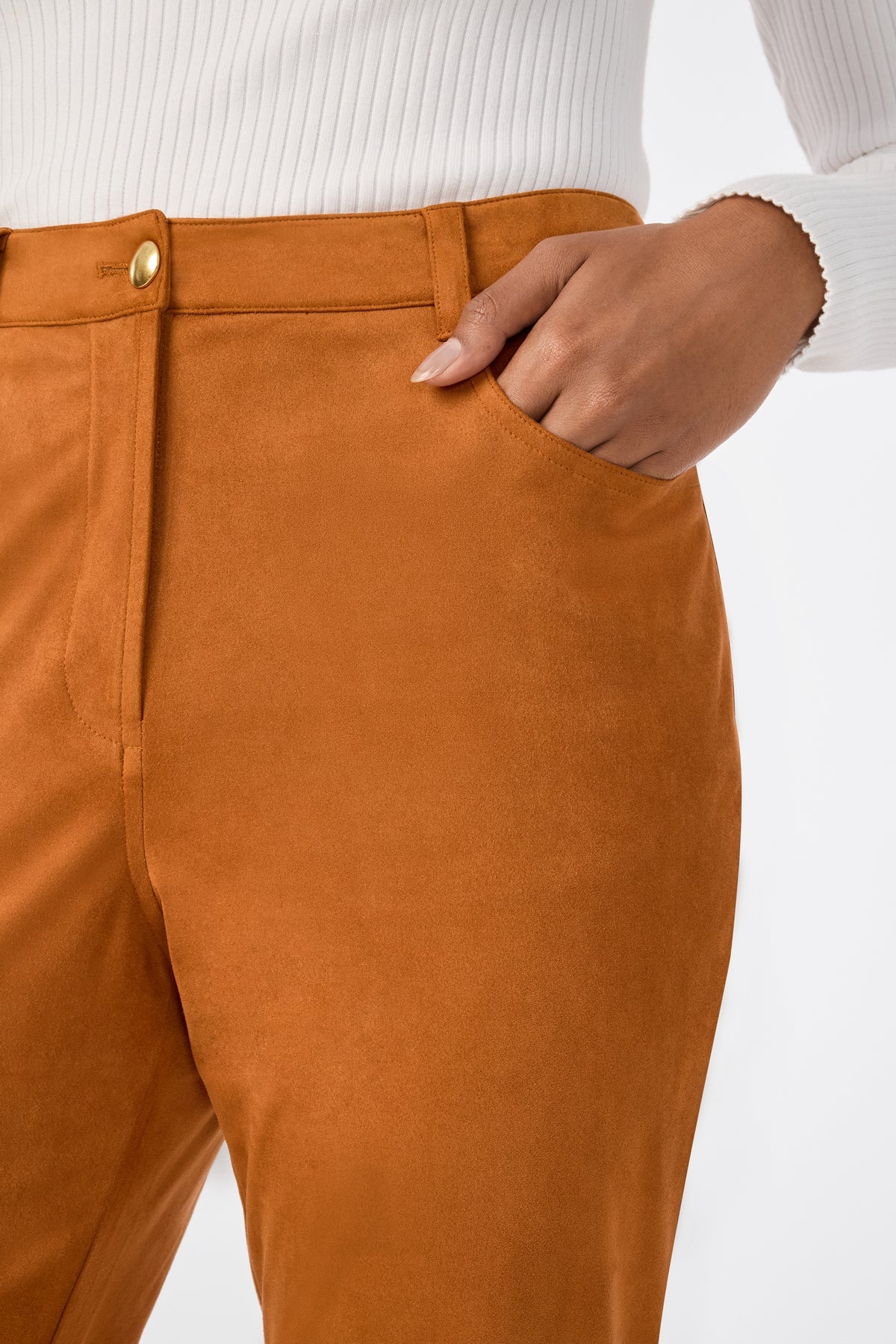 Apple Bottom Suede Pants