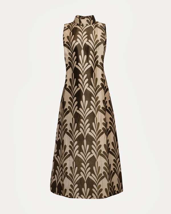 carlyle maxi dress Women's Carlyle II Halter Draped Maxi Dress S/M/L/XL/XXL/Customize Ivory & Beige MEAN BLVD Ivory & Beige / S