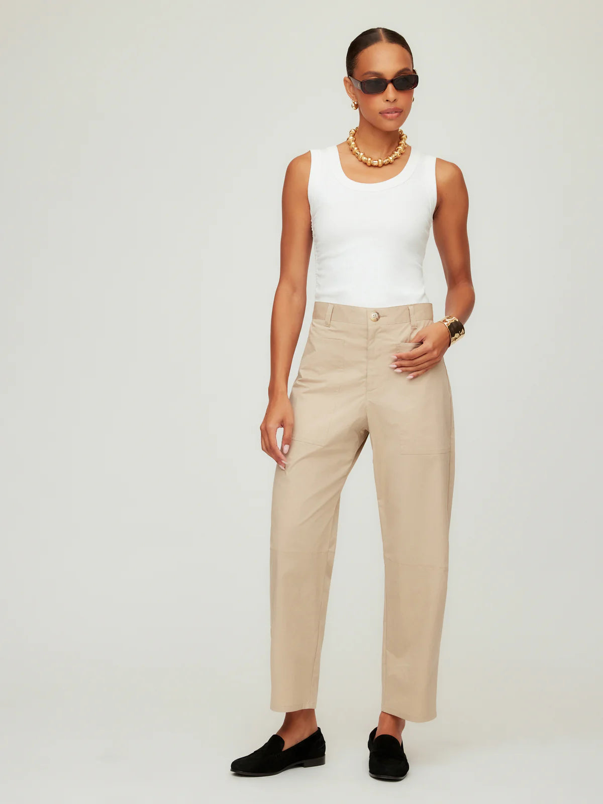 Fifteen Twenty - SONDRA BARREL LEG PANTS