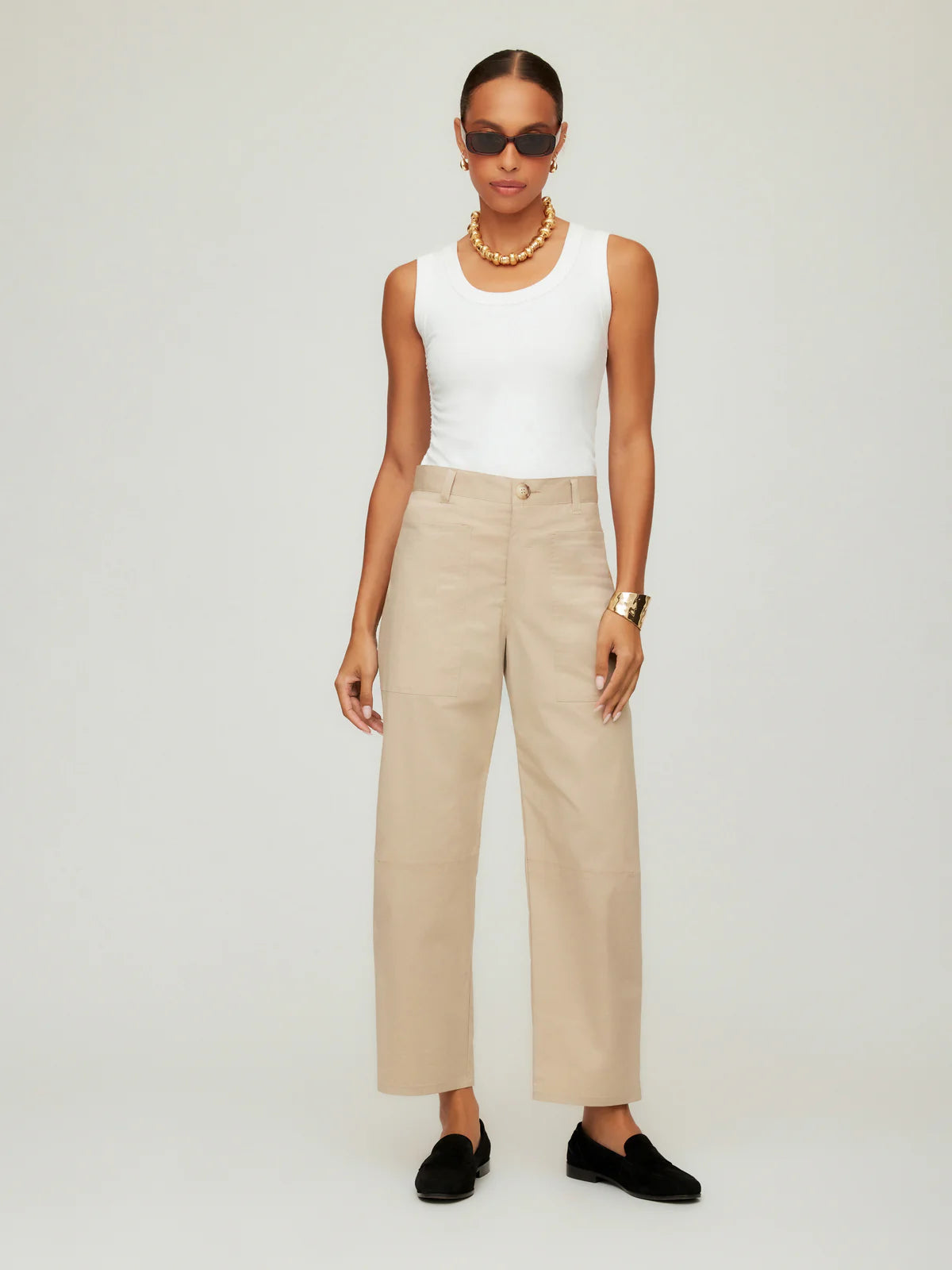 Fifteen Twenty - SONDRA BARREL LEG PANTS